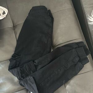 Black Cargo pants